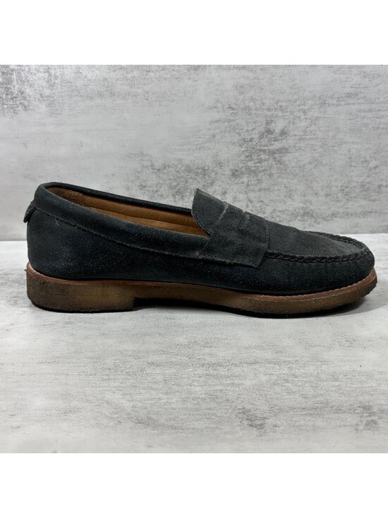 Brooks Brothers Suede Leather Crepe Soles Penny Loafers - Men\'s Size 10 - Green main image 4
